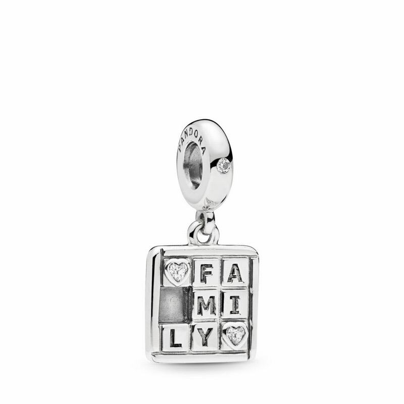 Pandora Australia Family Game Night Dangle Charm - Sterling Silver | PVSERC869